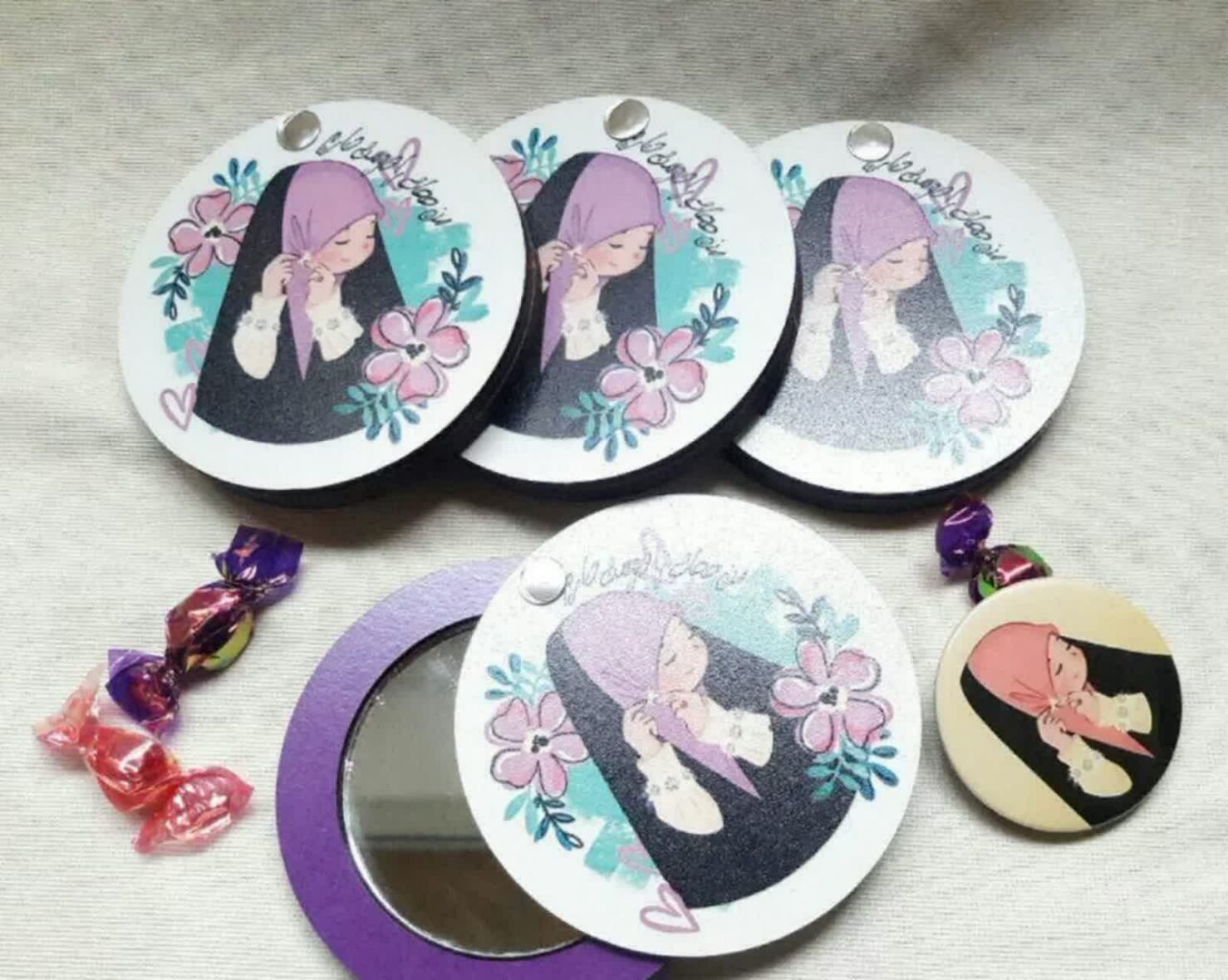 آینه گرد حجابی