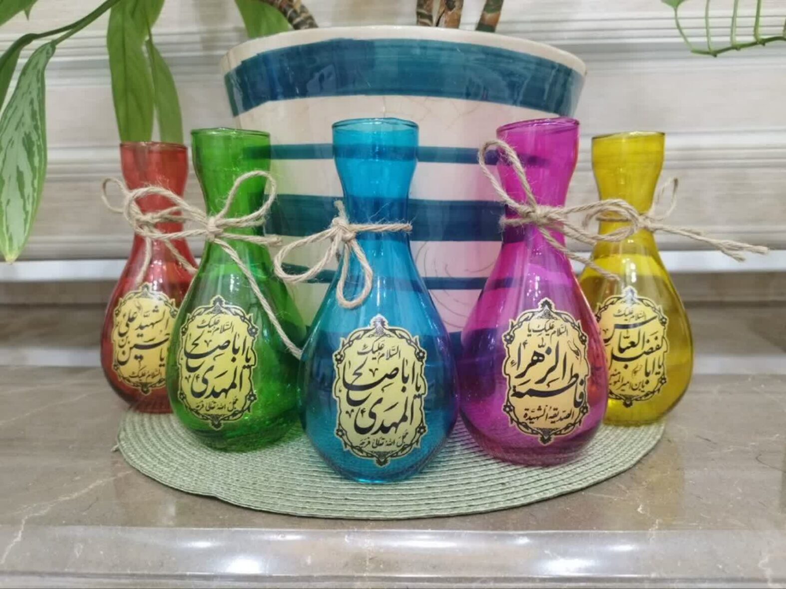 گلدون با اسم اهلبیت علیهم السلام